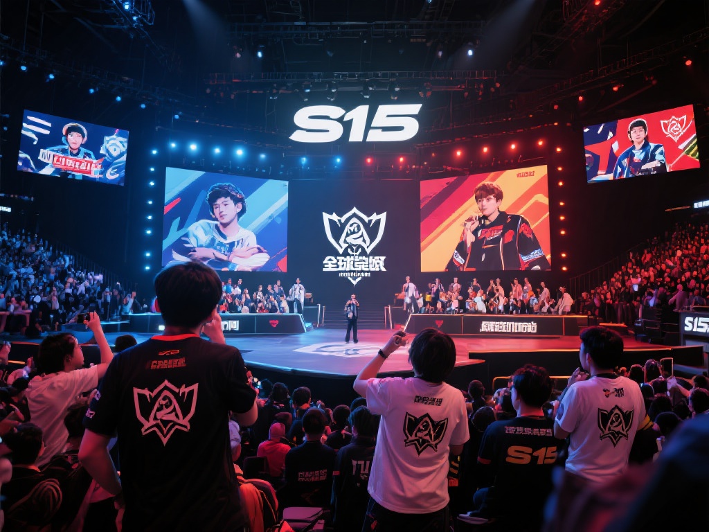 全球焦点汇聚 电竞文化再升华
S15全
